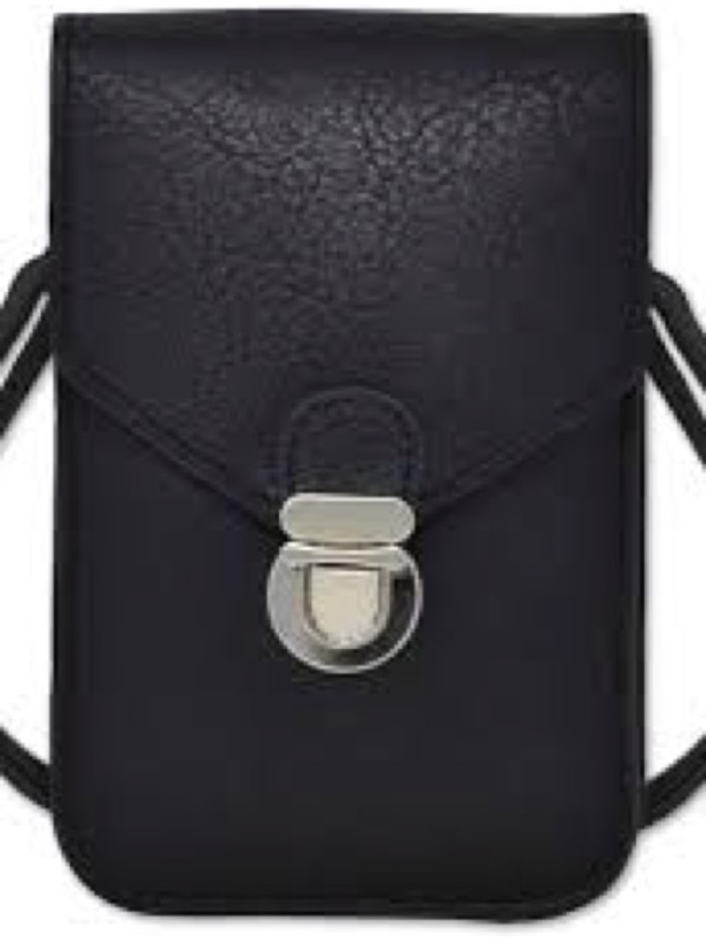 Black Touchscreen Crossbody Bag
